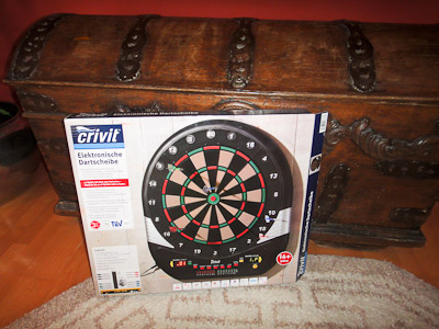 Die neue Dartscheibe